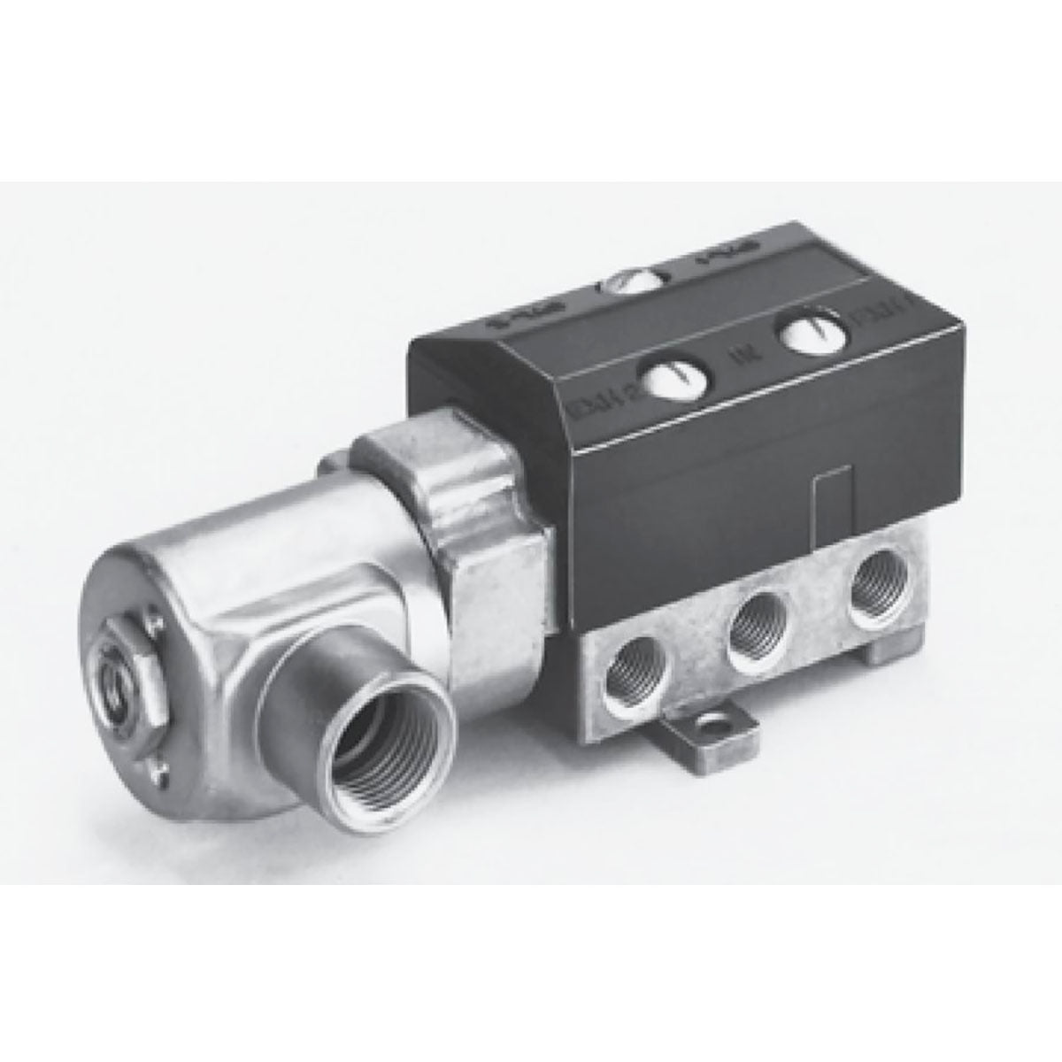AA7900-24VDC Pilot Operated Single Horizontal Solenoid with 1/4" Sub Base
