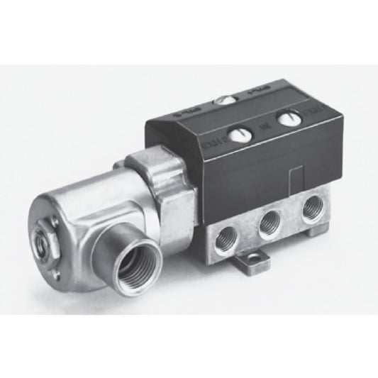 AA7900-24VDC Pilot Operated Single Horizontal Solenoid with 1/4" Sub Base