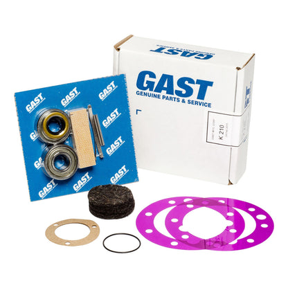 Gast K210 Repair Kit for an 8AM Air Motor Reversible Lubricated