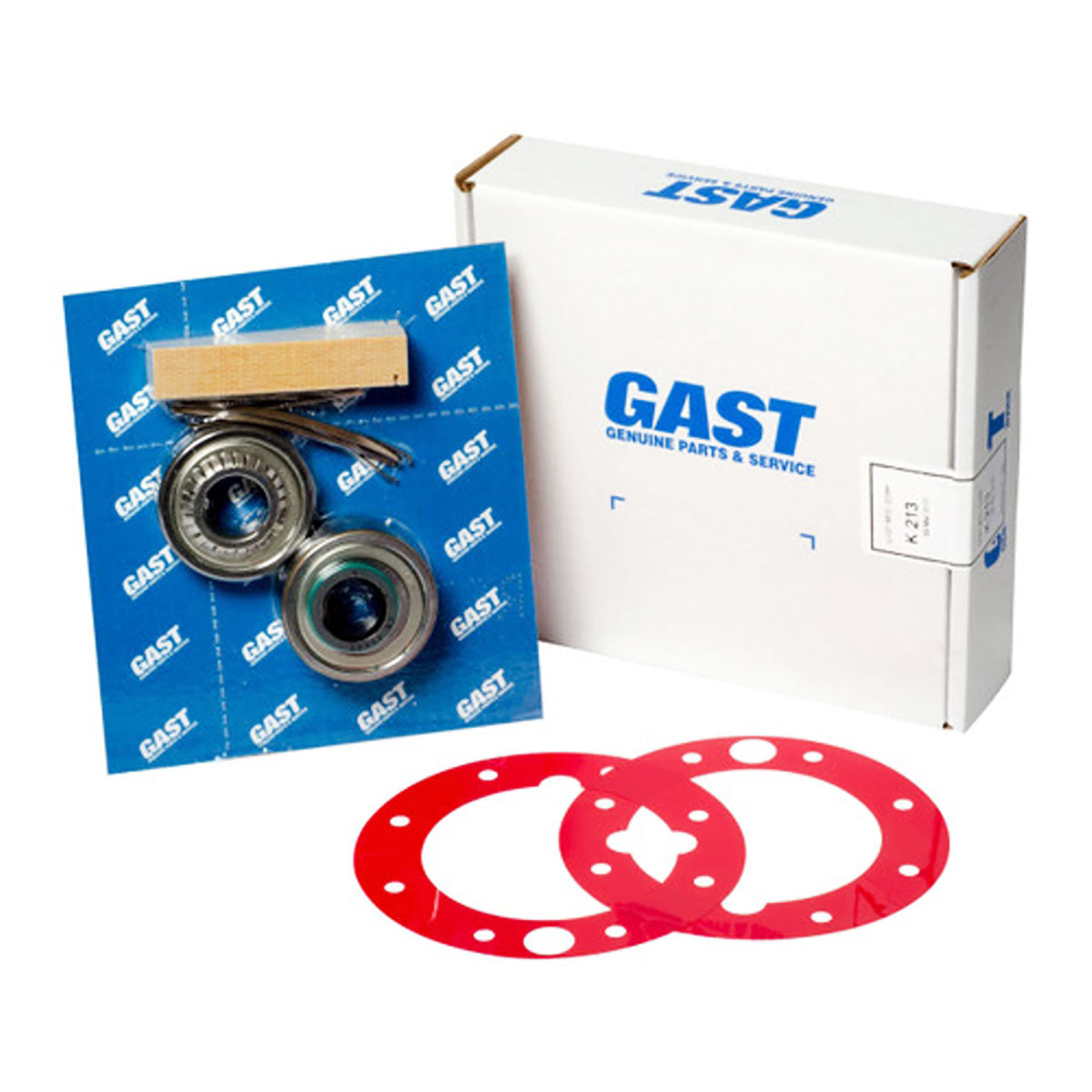 Gast K213 Repair Kit for a 16AM Air Motor Reversible Lubricated